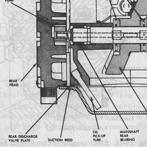 Oil pickup tube