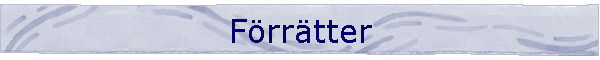 F�rr�tter