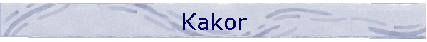 Kakor