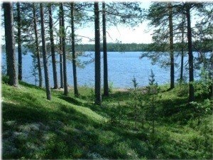 Ellaholmen v�r bad� i Tandsj�n