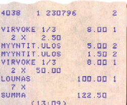 Matnotan i Kilpisj�rvi