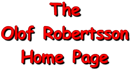 The Olof Robertsson Home Page