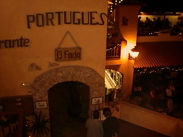 En portugisisk restaurang som vi ej hann prova.